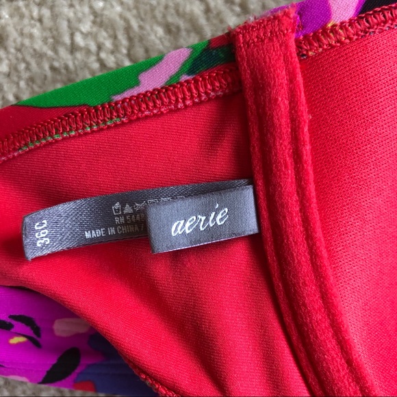 Aerie Floral Bikini Matching Set - Picture 6 of 9